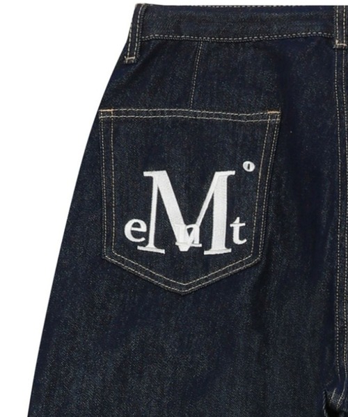 MUCENT（ムセント）の「【UNISEX】MUCENT／バックロゴデニムパンツ（デニムパンツ・レディース・ブラック/ダークブルー・FREE）」の15枚目の写真