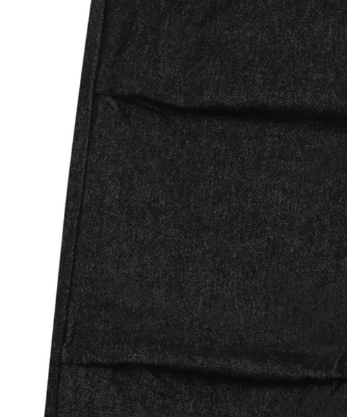 MUCENT（ムセント）の「【UNISEX】MUCENT／バックロゴデニムパンツ（デニムパンツ・レディース・ブラック/ダークブルー・FREE）」の10枚目の写真