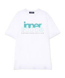 ヴィンテージインナースペーススーピマコットンラウンドネック半袖Tシャツ_ホワイト