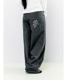 OAF LOGO COTTON PANTS, CHARCOAL