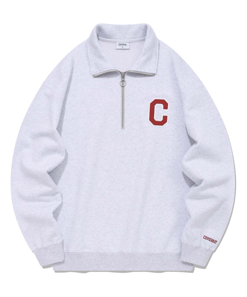 COVERNAT(カバーナット)の「Cロゴハーフジップスウェットヘザーグレー(その他トップス・レディース・その他・SMALL/XX-LARGE/LARGE/MEDIUM/X-LARGE)」の3枚目の写真