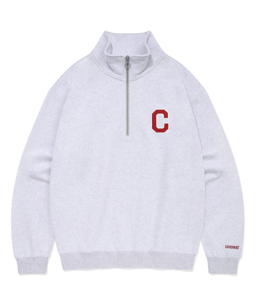 COVERNAT(カバーナット)の「Cロゴハーフジップスウェットヘザーグレー(その他トップス・レディース・その他・SMALL/XX-LARGE/LARGE/MEDIUM/X-LARGE)」の4枚目の写真