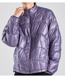 BUTTON SEOUL（ボタンソウル）の「[ダックダウン90/10] パッカブルライトウェイトダウンジャケット (パープル)（ダウンジャケット/コート）」