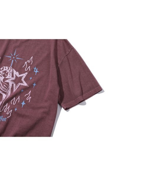 IFYOUWANT(イフユーウォント)の「Burning Star pigment TEE dusty pink(Tシャツ/カットソー・レディース・その他・LARGE/MEDIUM)」の6枚目の写真