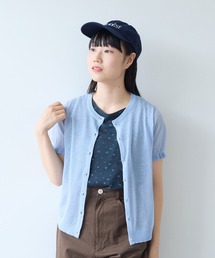 bulle de savon | sheer ニットカーディガン(ニット/セーター)