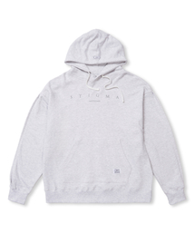 SERIF HOODIE W-MELANGE