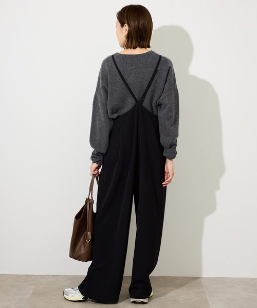 セール】ダブルクロスサロペット（サロペット/オーバーオール）｜SLOBE