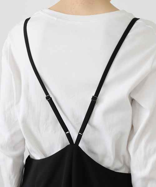 セール】ダブルクロスサロペット（サロペット/オーバーオール）｜SLOBE