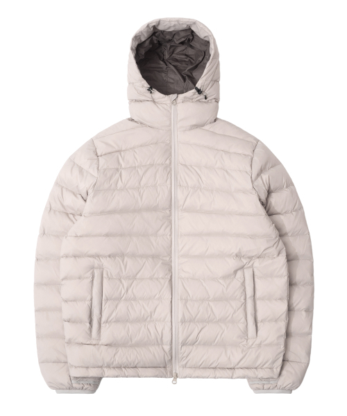 QT8 GARMENTS(キューティーエイトガーメント)の「RG Duck Down Lightweight Jacket (Light Beige)(ダウンジャケット/コート・レディース・その他・MEDIUM/LARGE/X-LARGE)」の1枚目の写真