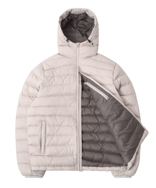 QT8 GARMENTS(キューティーエイトガーメント)の「RG Duck Down Lightweight Jacket (Light Beige)(ダウンジャケット/コート・レディース・その他・MEDIUM/LARGE/X-LARGE)」の3枚目の写真