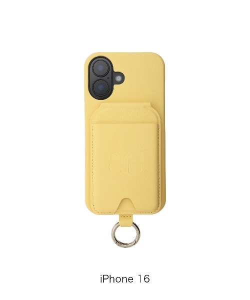 ALEXIA STAM（アリシアスタン）の「Fake Leather iPhone Case with Magnet Wallet Stand /取外し可能 カードケース&スタンド iPhoneケース（スマホケース/カバー・レディース・イエロー/ピンク・A/D/C/B）」の19枚目の写真