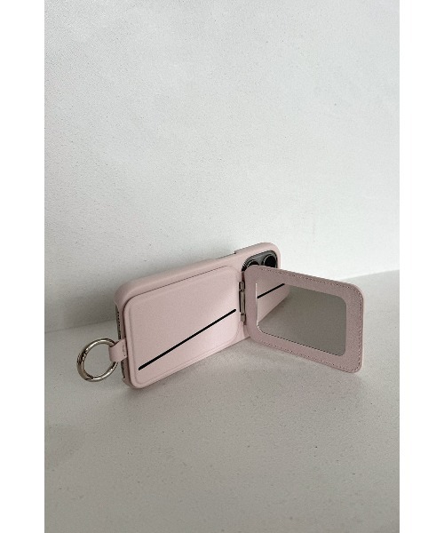 ALEXIA STAM（アリシアスタン）の「Fake Leather iPhone Case with Magnet Wallet Stand /取外し可能 カードケース&スタンド iPhoneケース（スマホケース/カバー・レディース・イエロー/ピンク・A/D/C/B）」の8枚目の写真