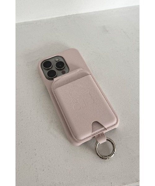 ALEXIA STAM（アリシアスタン）の「Fake Leather iPhone Case with Magnet Wallet Stand /取外し可能 カードケース&スタンド iPhoneケース（スマホケース/カバー・レディース・イエロー/ピンク・A/D/C/B）」の11枚目の写真