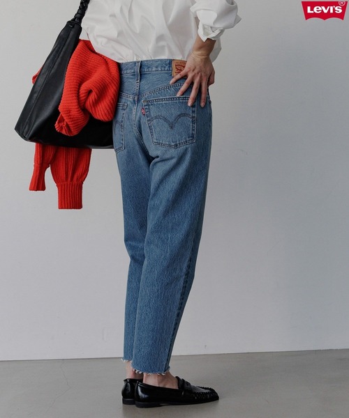 Levi's（リーバイス）の「【Levi's(R)（リーバイス(R)）】別注 501(R) CROP（デニムパンツ・レディース・インディゴブルー・24inch/25inch/26inch/27inch/28inch/29inch/30inch）」の16枚目の写真