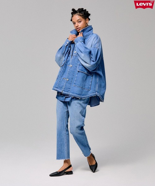 Levi's（リーバイス）の「【Levi's(R)（リーバイス(R)）】別注 501(R) CROP（デニムパンツ・レディース・インディゴブルー・24inch/25inch/26inch/27inch/28inch/29inch/30inch）」の13枚目の写真