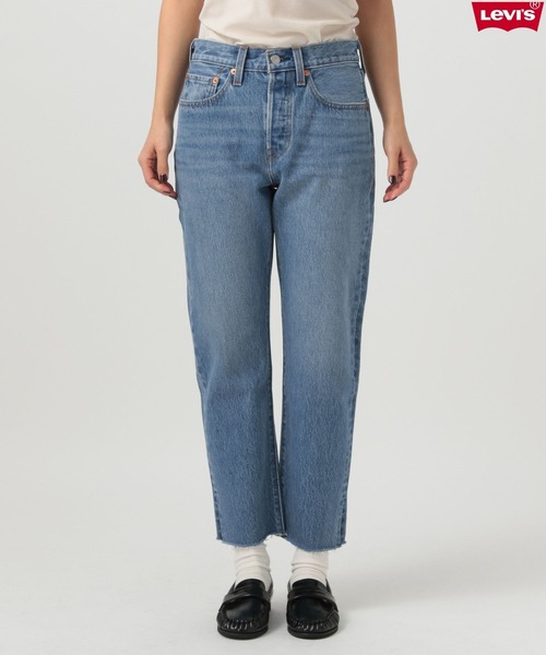 Levi's（リーバイス）の「【Levi's(R)（リーバイス(R)）】別注 501(R) CROP（デニムパンツ・レディース・インディゴブルー・24inch/25inch/26inch/27inch/28inch/29inch/30inch）」の11枚目の写真