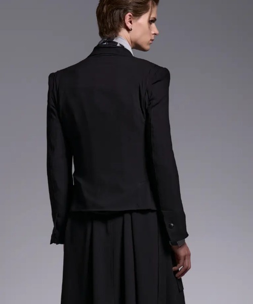 kiryuyrik(キリュウキリュウ)の「Kiryuyrik/キリュウキリュウ/Crape Long Flare Vest / クレープ ロングフレアベスト(ベスト・メンズ・ブラック・LARGE/MEDIUM/SMALL)」の13枚目の写真
