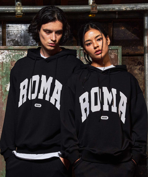 GALEX(ギャレックス)の「レトロシティフードローマブラック GA5714 BK(パーカー・メンズ・その他・MEDIUM/LARGE)」の2枚目の写真