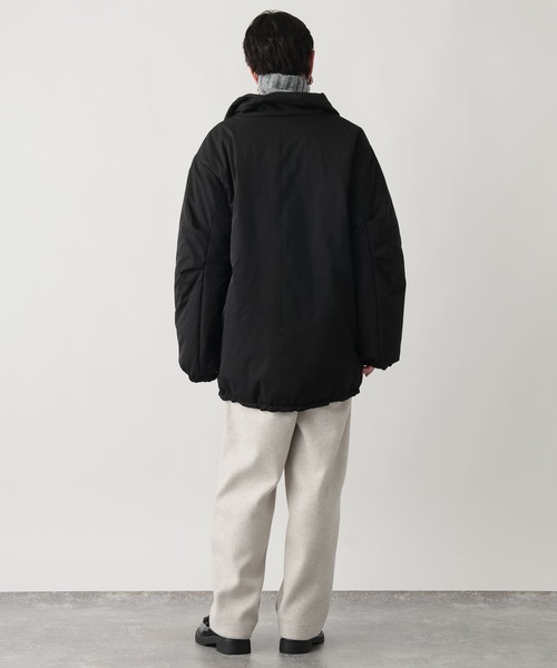 studio CLIP(スタディオクリップ)の「《ウタオ》中綿コート(ダウンジャケット/コート・レディース・ブラック/カーキ・FREE)」の6枚目の写真