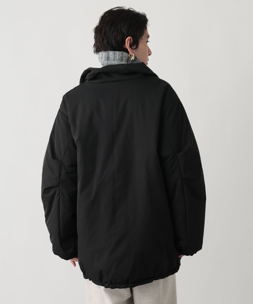 studio CLIP(スタディオクリップ)の「《ウタオ》中綿コート(ダウンジャケット/コート・レディース・ブラック/カーキ・FREE)」の9枚目の写真