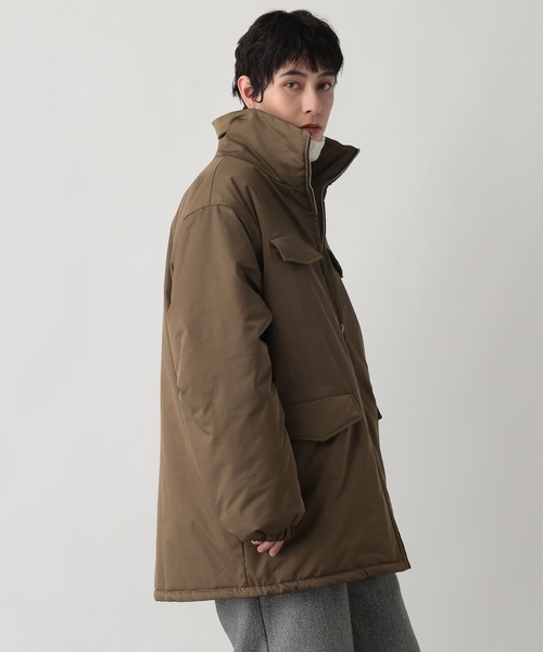 studio CLIP(スタディオクリップ)の「《ウタオ》中綿コート(ダウンジャケット/コート・レディース・ブラック/カーキ・FREE)」の14枚目の写真