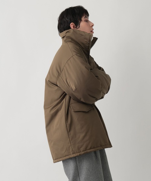 studio CLIP(スタディオクリップ)の「《ウタオ》中綿コート(ダウンジャケット/コート・レディース・ブラック/カーキ・FREE)」の15枚目の写真