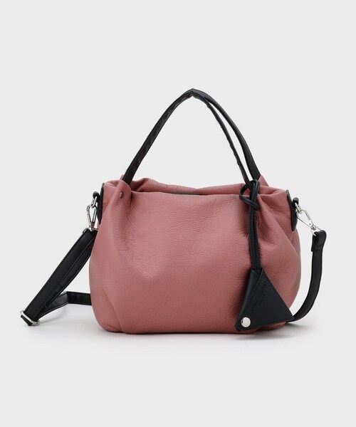 コインケース付き 裏地柄ソフトトート（トートバッグ）｜LAURA ASHLEY