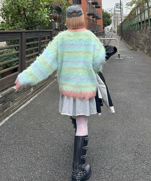 Alley Tokyo（アリートーキョー）の「ダメージスウェパンとフレアスカートのセット（スウェットパンツ・レディース・オフホワイト/グレー・FREE）」の17枚目の写真