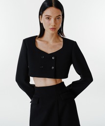 UNUS（ユナス）の「UNUS / Cropped Double Jacket（テーラードジャケット）」