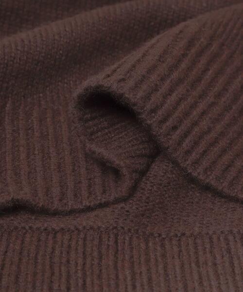 LAATO(ラート)の「mokomoko knit set(ニット/セーター・レディース・ブラウン/オフホワイト・FREE)」の12枚目の写真