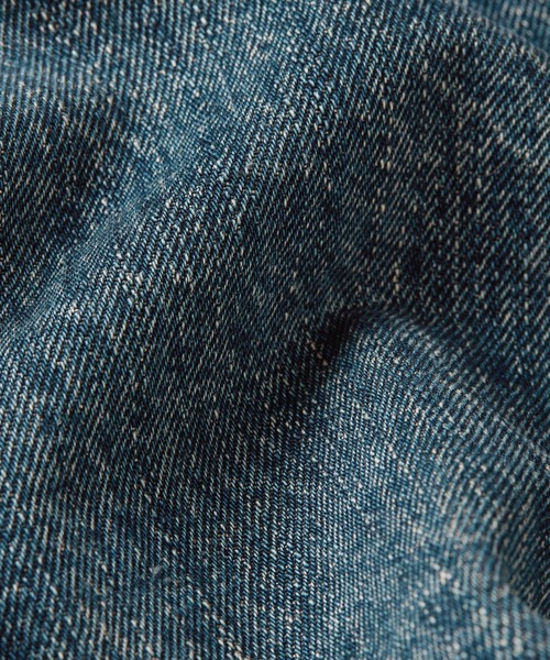G-STAR（ジースター）の「【UNISEX】Hybrid Overshirt/異素材ミックスロールアップデザインヴィンテージライクウォッシュド加工オーバーサイズデニムシャツジャケット（シャツ/ブラウス・レディース・ブルー系その他・MEDIUM/SMALL/X-SMALL）」の2枚目の写真