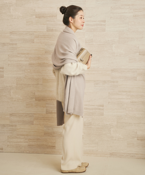 セール】Light Fur V nuance プルオーバー（ニット/セーター）｜Plage