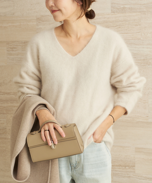 値下げ不可_プラージュ　silk/linen nuance プルオーバー 値下げ不可_プラージュ silk/linen nuance プルオーバー 値下げ不可_