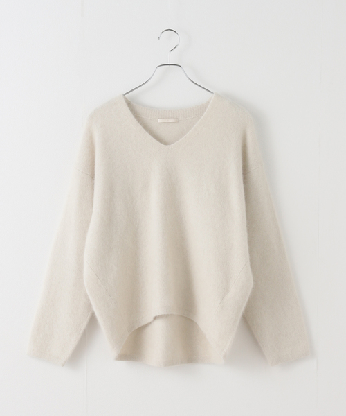 セール】Light Fur V nuance プルオーバー（ニット/セーター）｜Plage