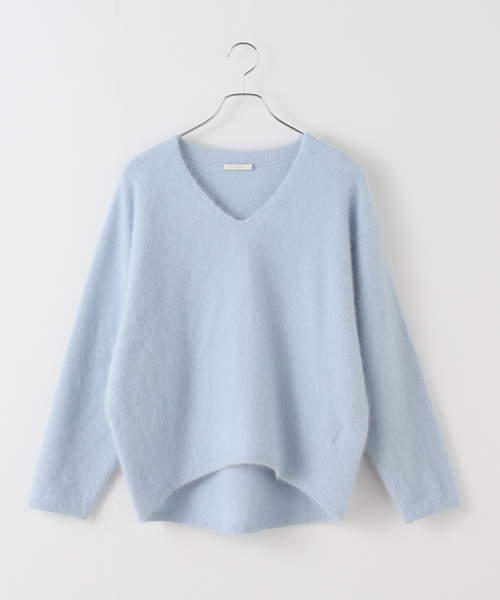 セール】Light Fur V nuance プルオーバー（ニット/セーター）｜Plage