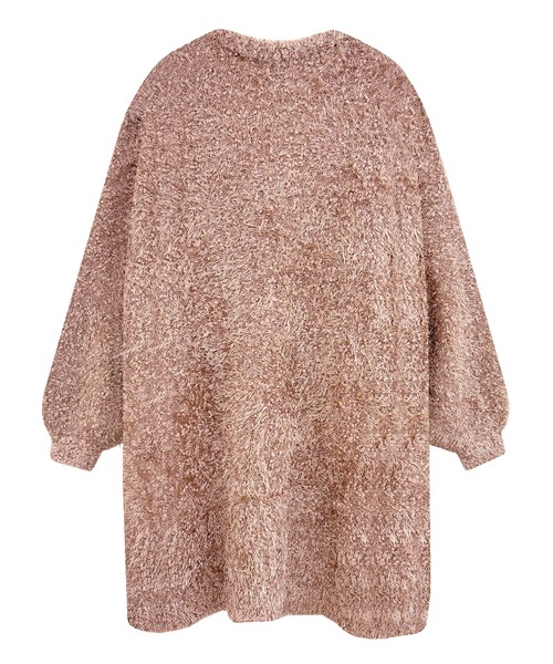 Rose Muse(ロゼミューズ)の「sparkly fluffy cardigan(カーディガン/ボレロ・レディース・ホワイト/モカ・FREE)」の11枚目の写真