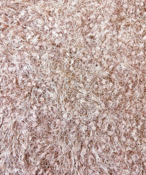 Rose Muse(ロゼミューズ)の「sparkly fluffy cardigan(カーディガン/ボレロ・レディース・ホワイト/モカ・FREE)」の12枚目の写真