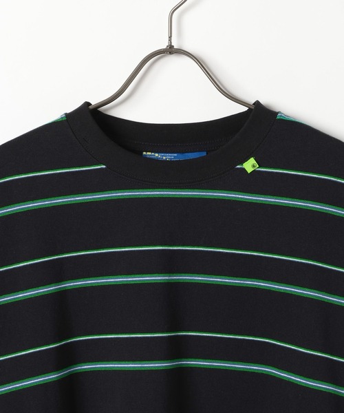 GEORGE'S（ジョージズ）の「エルボーパッチマルチボーダー（Tシャツ/カットソー・メンズ・グレー系その他/ネイビー/グレー系その他2/ライトグレー・MEDIUM/LARGE）」の7枚目の写真