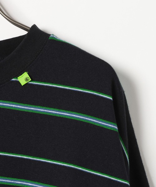GEORGE'S（ジョージズ）の「エルボーパッチマルチボーダー（Tシャツ/カットソー・メンズ・グレー系その他/ネイビー/グレー系その他2/ライトグレー・MEDIUM/LARGE）」の8枚目の写真