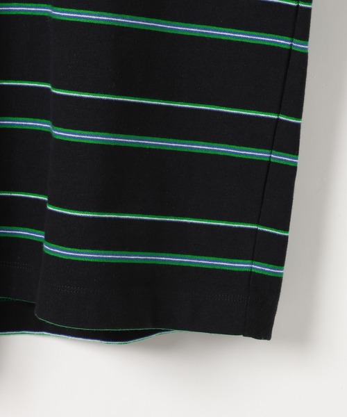 GEORGE'S（ジョージズ）の「エルボーパッチマルチボーダー（Tシャツ/カットソー・メンズ・グレー系その他/ネイビー/グレー系その他2/ライトグレー・MEDIUM/LARGE）」の10枚目の写真