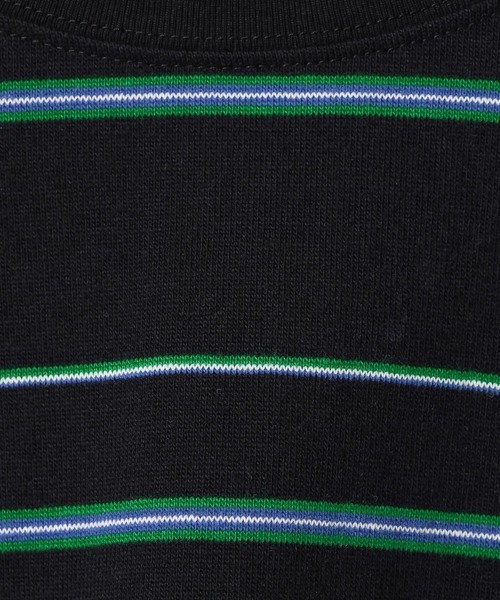 GEORGE'S（ジョージズ）の「エルボーパッチマルチボーダー（Tシャツ/カットソー・メンズ・グレー系その他/ネイビー/グレー系その他2/ライトグレー・MEDIUM/LARGE）」の11枚目の写真