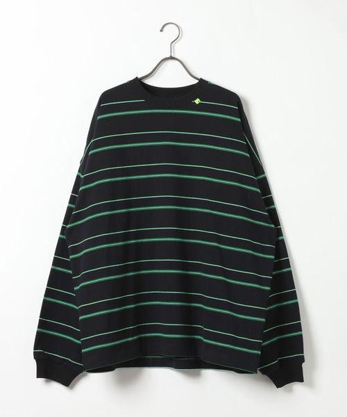 GEORGE'S（ジョージズ）の「エルボーパッチマルチボーダー（Tシャツ/カットソー・メンズ・グレー系その他/ネイビー/グレー系その他2/ライトグレー・MEDIUM/LARGE）」の16枚目の写真