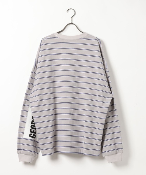 GEORGE'S（ジョージズ）の「エルボーパッチマルチボーダー（Tシャツ/カットソー・メンズ・グレー系その他/ネイビー/グレー系その他2/ライトグレー・MEDIUM/LARGE）」の20枚目の写真