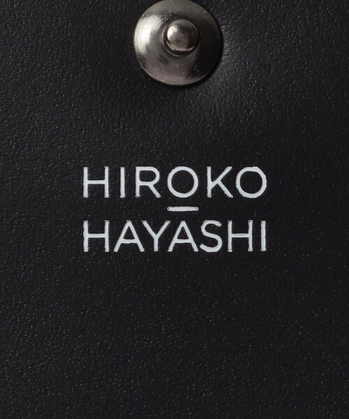 HIROKO HAYASHI(ヒロコハヤシ)の「PANIER(パニエ)薄型ミニ財布(財布・レディース・ベージュ系4/ブラック・00)」の8枚目の写真