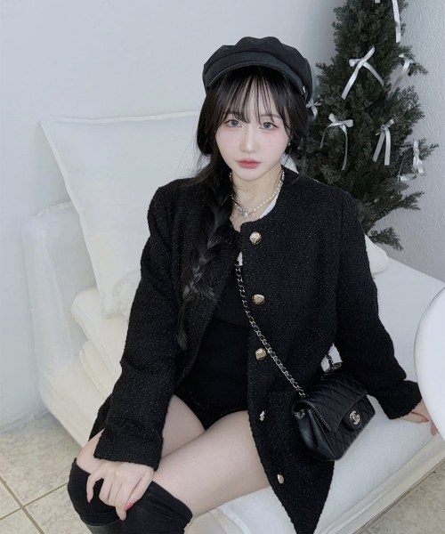 CATTLINE(カトリン)の「ツイードウールベルトジャケット(テーラードジャケット・レディース・その他・FREE)」の16枚目の写真