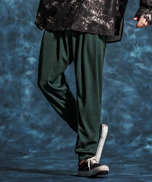 Jih Nunc（ジーヌンク）の「mp14510-ストレッチプリーツイージーパンツ(JIH-R1152)（その他パンツ・メンズ・ブラック/ロイヤルブルー/ダークグリーン・L/M/S）」の3枚目の写真