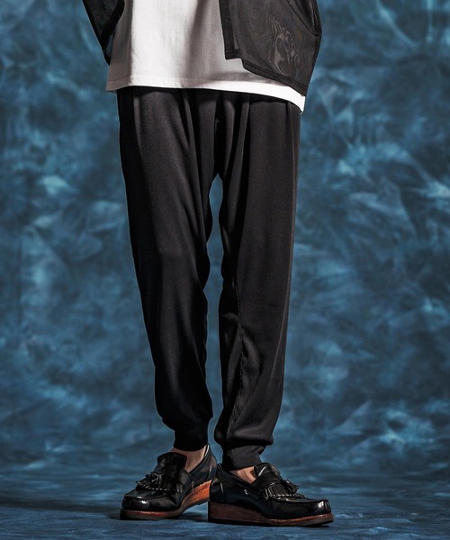 Jih Nunc（ジーヌンク）の「mp14510-ストレッチプリーツイージーパンツ(JIH-R1152)（その他パンツ・メンズ・ブラック/ロイヤルブルー/ダークグリーン・L/M/S）」の20枚目の写真