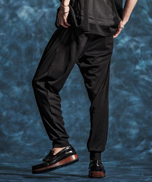Jih Nunc（ジーヌンク）の「mp14510-ストレッチプリーツイージーパンツ(JIH-R1152)（その他パンツ・メンズ・ブラック/ロイヤルブルー/ダークグリーン・L/M/S）」の21枚目の写真