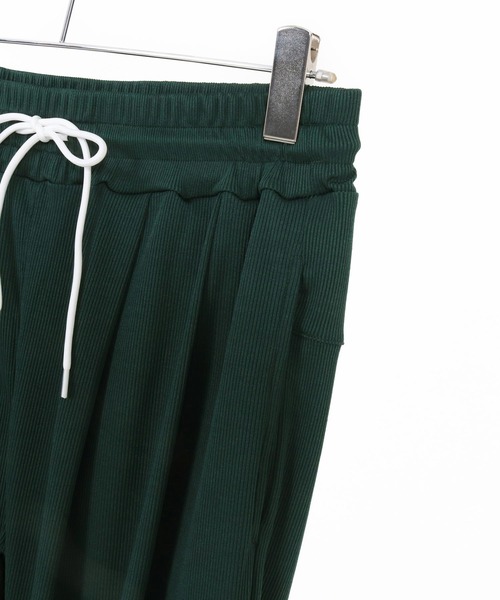 Jih Nunc（ジーヌンク）の「mp14510-ストレッチプリーツイージーパンツ(JIH-R1152)（その他パンツ・メンズ・ブラック/ロイヤルブルー/ダークグリーン・L/M/S）」の4枚目の写真