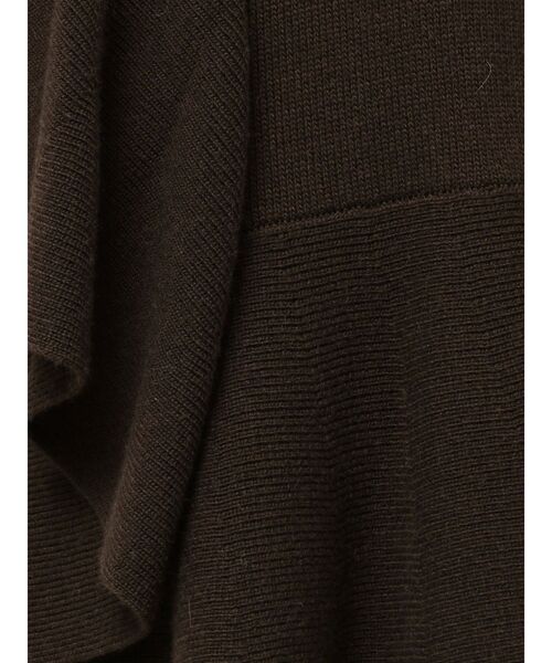 ELENDEEK（エレンディーク）の「ショルダーフリルペプラムニット（ニット/セーター・レディース・ブラウン/グレー・FREE）」の10枚目の写真